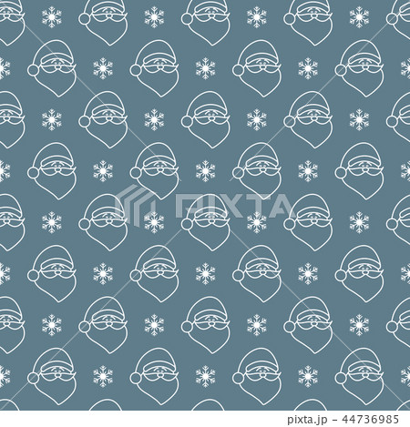 Christmas, New Year 2019 seamless pattern 44736985