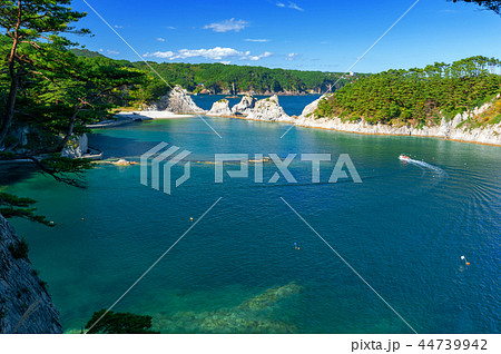 【岩手県宮古市】浄土ヶ浜は一見の価値あり。環境省は快水浴場百選で特選に選定 44739942