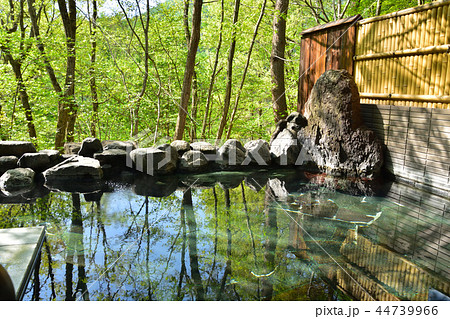 新緑の温泉露天風呂 新緑の温泉露天風呂 44739966