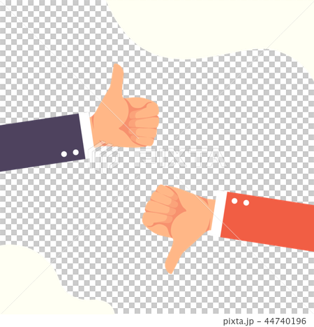 Hand of businessman with feedback vector Hand of businessman with feedback vector 44740196