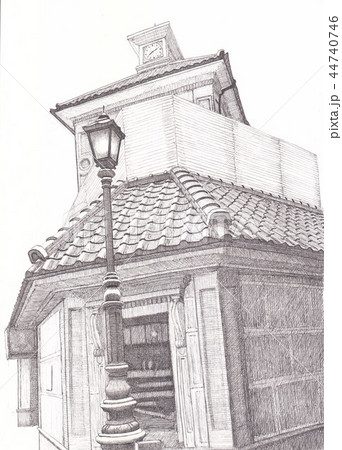 レトロ建物 レトロ建物 44740746