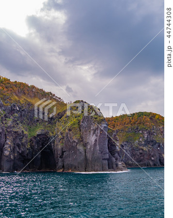 北海道 知床半島クルーズ 象の鼻 44744308