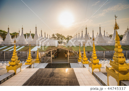 View of Sanda Muni Temple in Mandalay View of Sanda Muni Temple in Mandalay 44745337