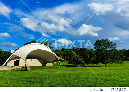 [千葉県] ポートパークの野外ステージ 44745897