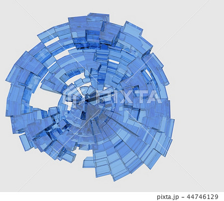 幾何学的な配置の立方体 幾何学的な配置の立方体 44746129