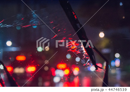 写真 ワイパー ウィンドウ 44746539