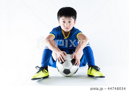サッカー少年の写真素材 [44748034] - PIXTA