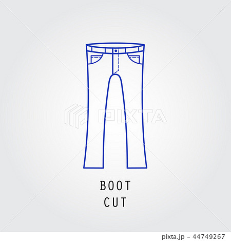 Denim fit icon. Denim fit icon. 44749267