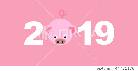 2019 New Year card. 44751176