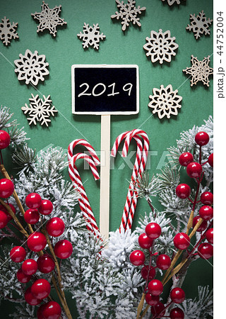 Retro Black Christmas Sign, Lights, Text 2019 44752004