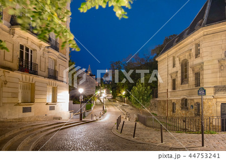 Montmartre in Paris, France 44753241