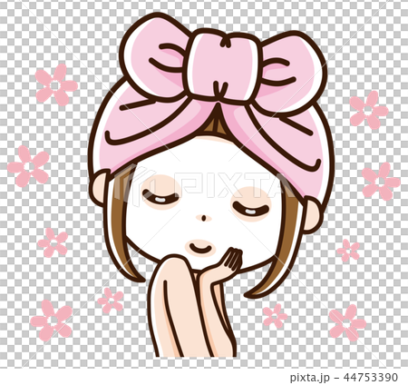 女性　フェイスパック 44753390