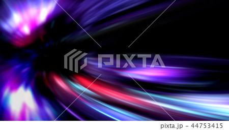 Abstract  radiant flash. Acceleration 44753415