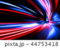 speed motion on night road 44753418