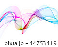 abstract colorful wave 44753419
