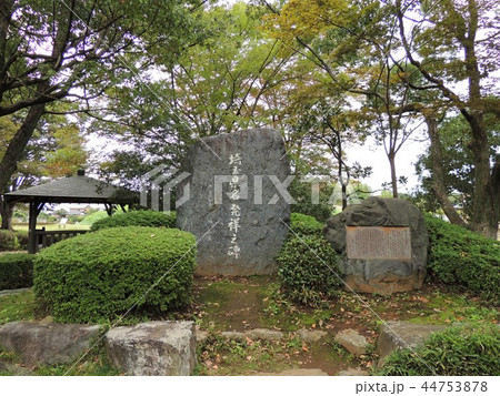 さきたま古墳公園内の埼玉県名発祥ノ碑 さきたま古墳公園内の埼玉県名発祥ノ碑 44753878