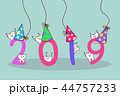 happy new year with tooth 44757233