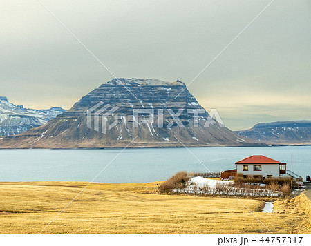 Opposite side of well known Kirkjufell, Iceland Opposite side of well known Kirkjufell, Iceland 44757317