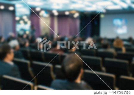 Blur of business Conference and Presentation 44759736