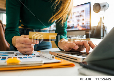 credit card online banking payment communication  44759889