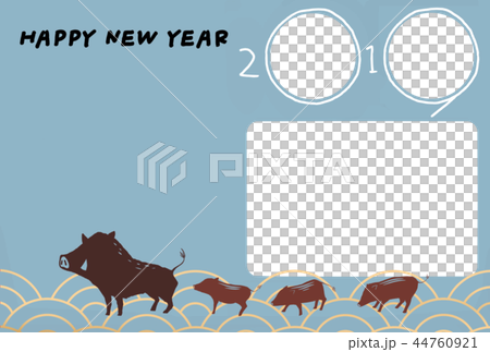 New year's photo frame-3 frames-simple-happy new year New year's photo frame-3 frames-simple-happy new year 44760921