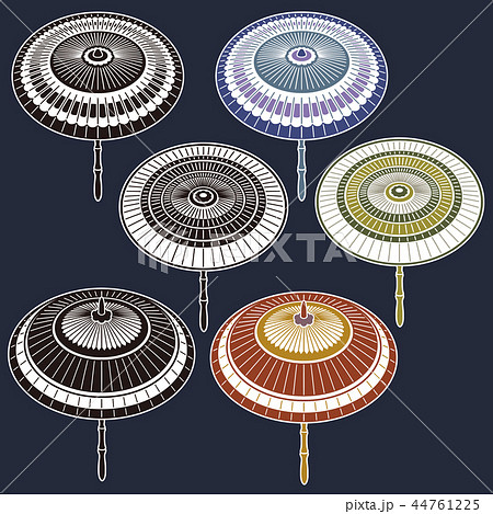 番傘のイラスト 番傘のイラスト 44761225