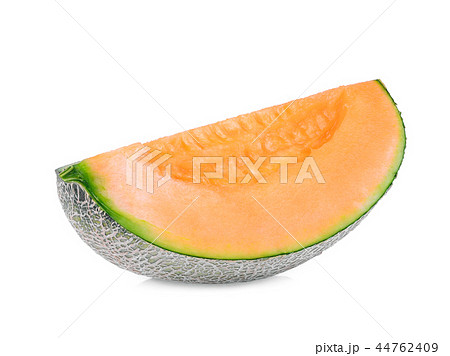 sliced japanese melons, orange melon or cantaloupe sliced japanese melons, orange melon or cantaloupe 44762409