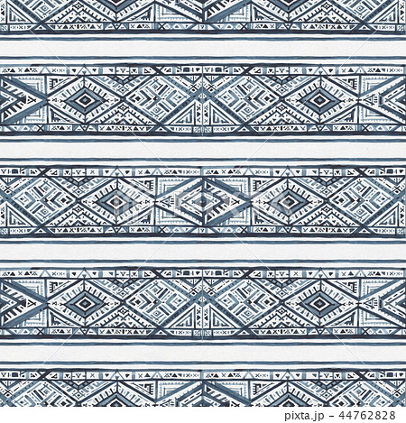 Abstract geometric print, tribal design. Abstract geometric print, tribal design. 44762828