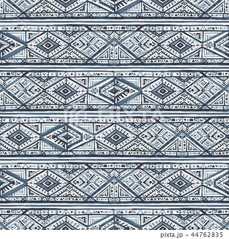 Abstract geometric print, tribal design. Abstract geometric print, tribal design. 44762835