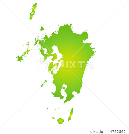 九州地図 44762862
