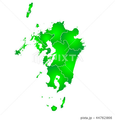 九州地図 九州地図 44762866