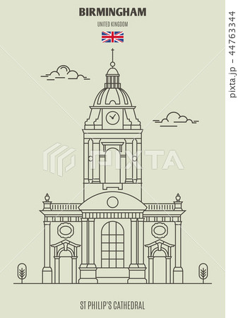 St Philip's Cathedral in Birmingham, UK 44763344