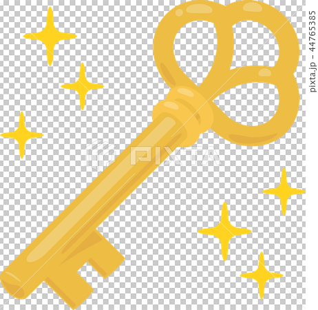 輝くアンティークの鍵 44765385