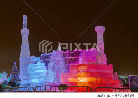 Christmas installation in Moscow - Russia Christmas installation in Moscow - Russia 44766434