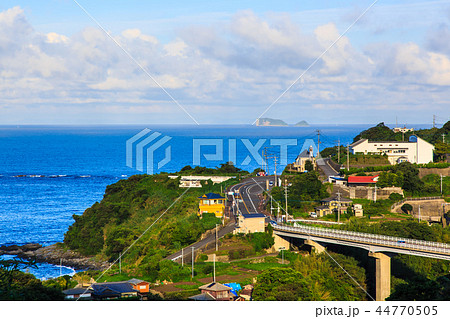 夕陽が丘そとめ　朝風景　【長崎県長崎市外海】 44770505