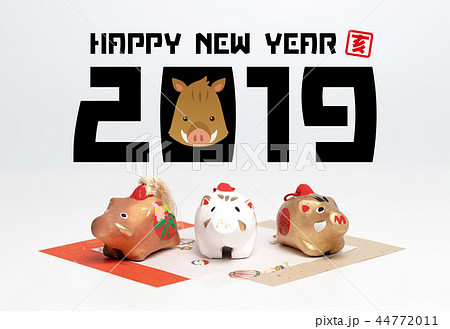 年賀状2019 44772011