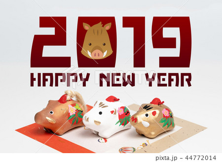 年賀状2019 年賀状2019 44772014