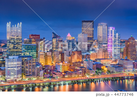 Pittsburgh, Pennsylvania, USA Skyline 44773746