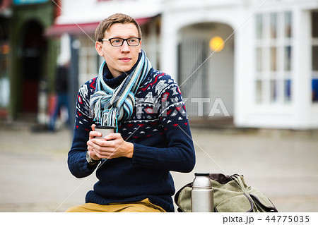 Traveler in Europe. Traveler in Europe. 44775035