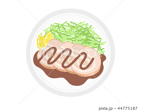 チャーシュー 44775187