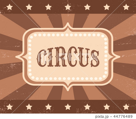Vintage vector poster for circusi 44776489