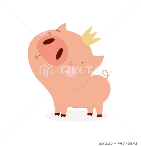 pig with crown pig with crown 44776843