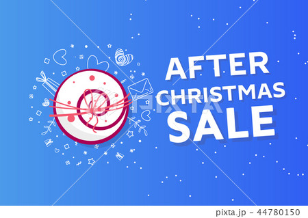 After christmas sale banner After christmas sale banner 44780150