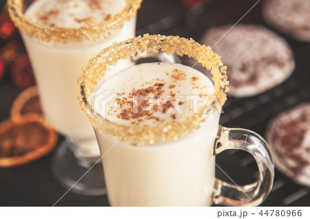 Traditional eggnog for Christmas Traditional eggnog for Christmas 44780966