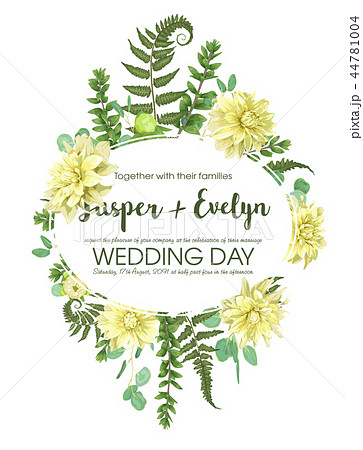 Wedding invitations, postcards, posters, save date 44781004