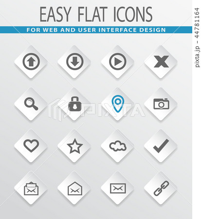 User Interface icons set 44781164