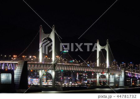 広安大橋 釜山 夜景 44781732