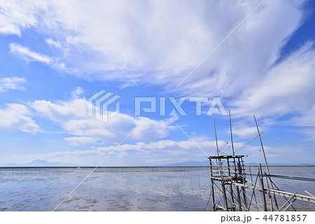 柳川市 風景 有明海 柳川市 風景 有明海 44781857