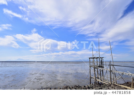 柳川市 風景 有明海 柳川市 風景 有明海 44781858