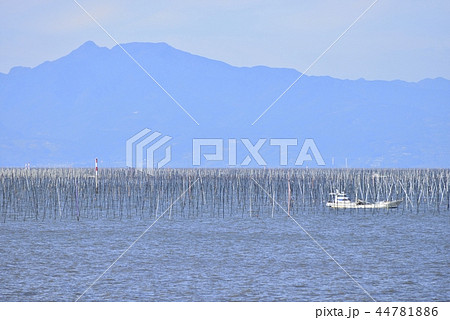 柳川市　風景　有明海 44781886